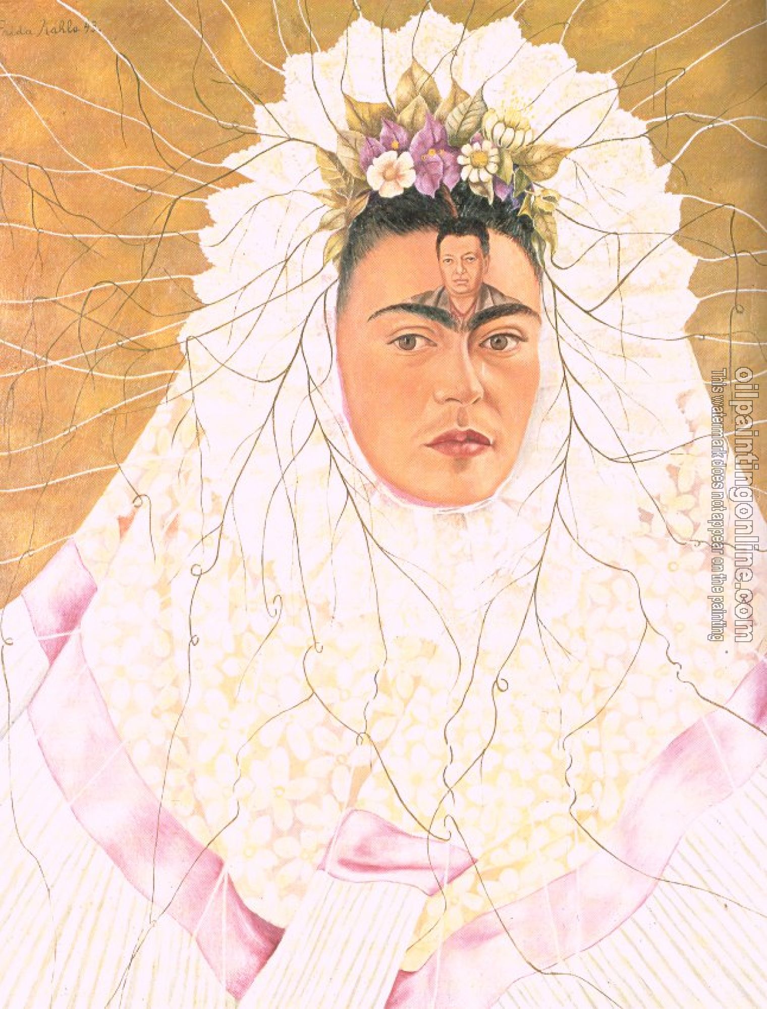 Kahlo, Frida - Oil On Canvas